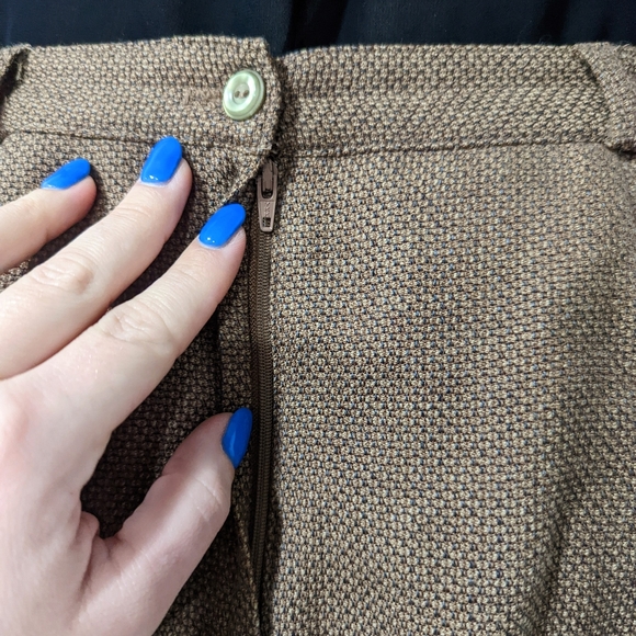 Vintage | Women's Wool Skirt | - Picture 2 of 9